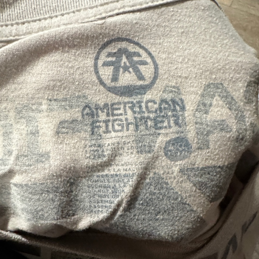 American Fighter Gray Crewneck Sweater